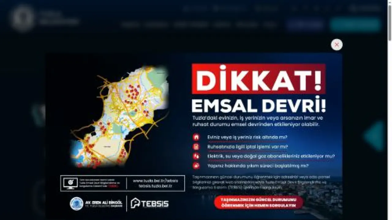 T.C. Tuzla Belediyesi Resmi Web Sitesi