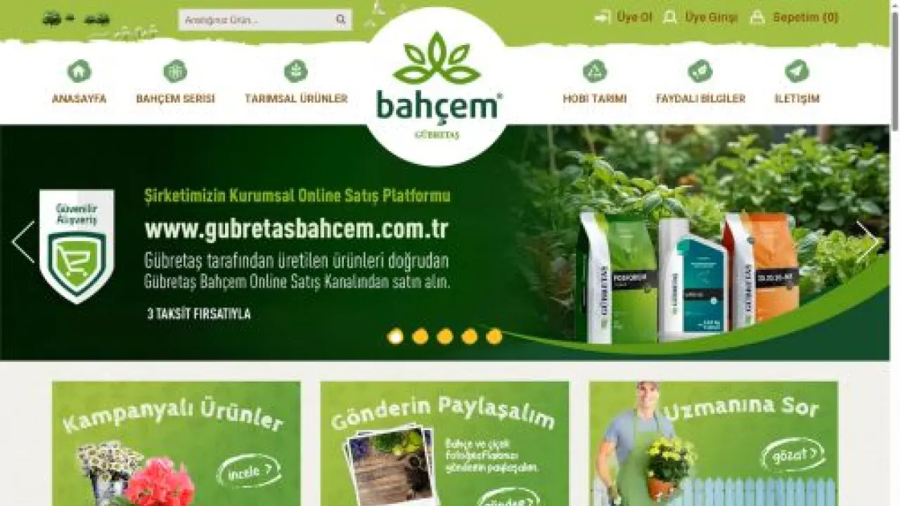 Canlandır Hayatı ! - Gübretaş Bahçem  Bitki Besinleri