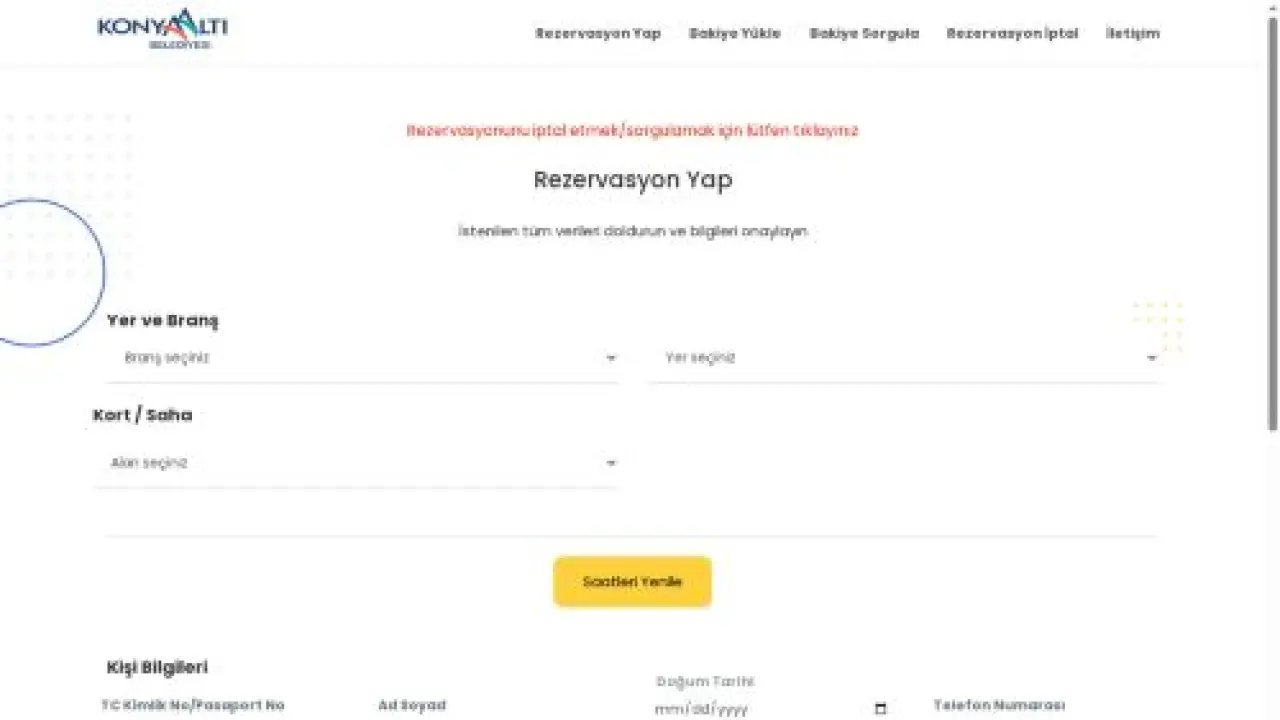 rezervasyon.konyaalti.bel.tr