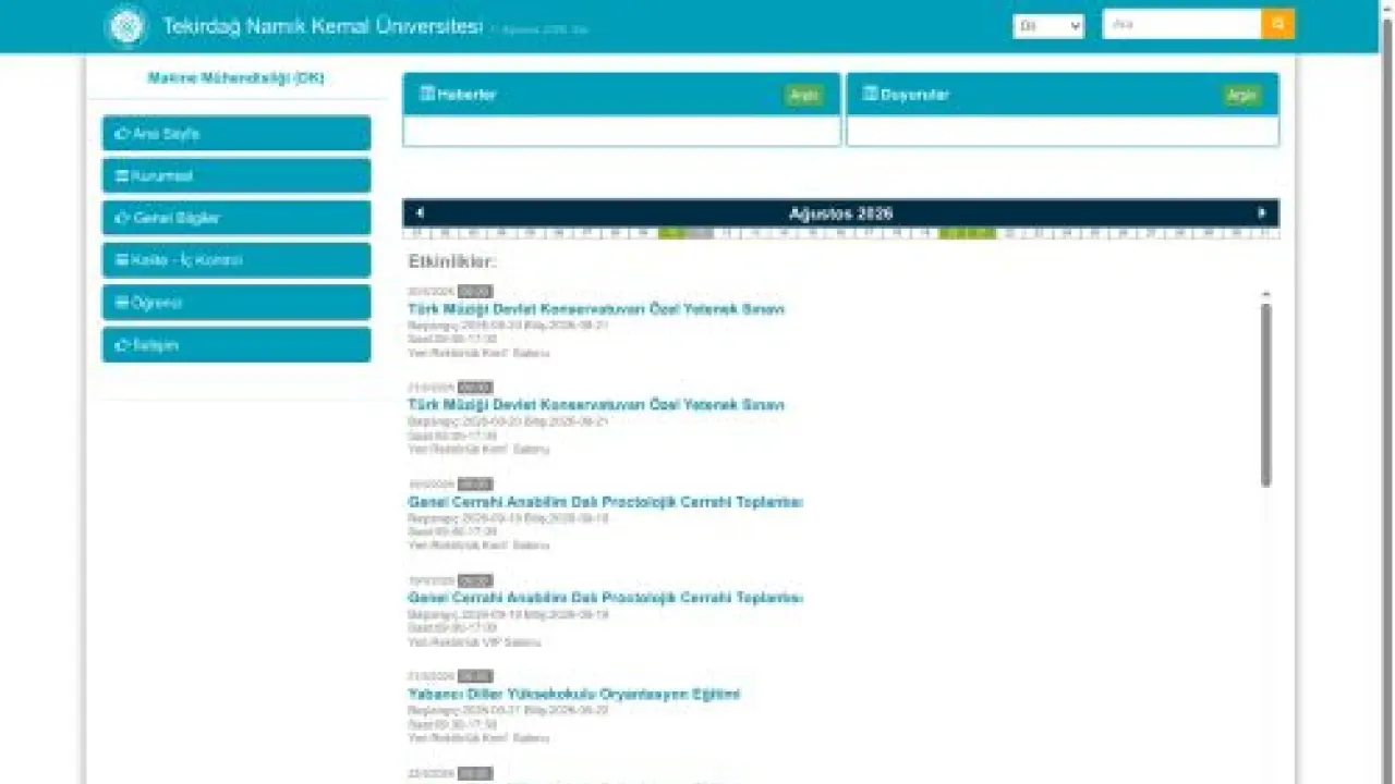 Makine Mühendisliği (DK)