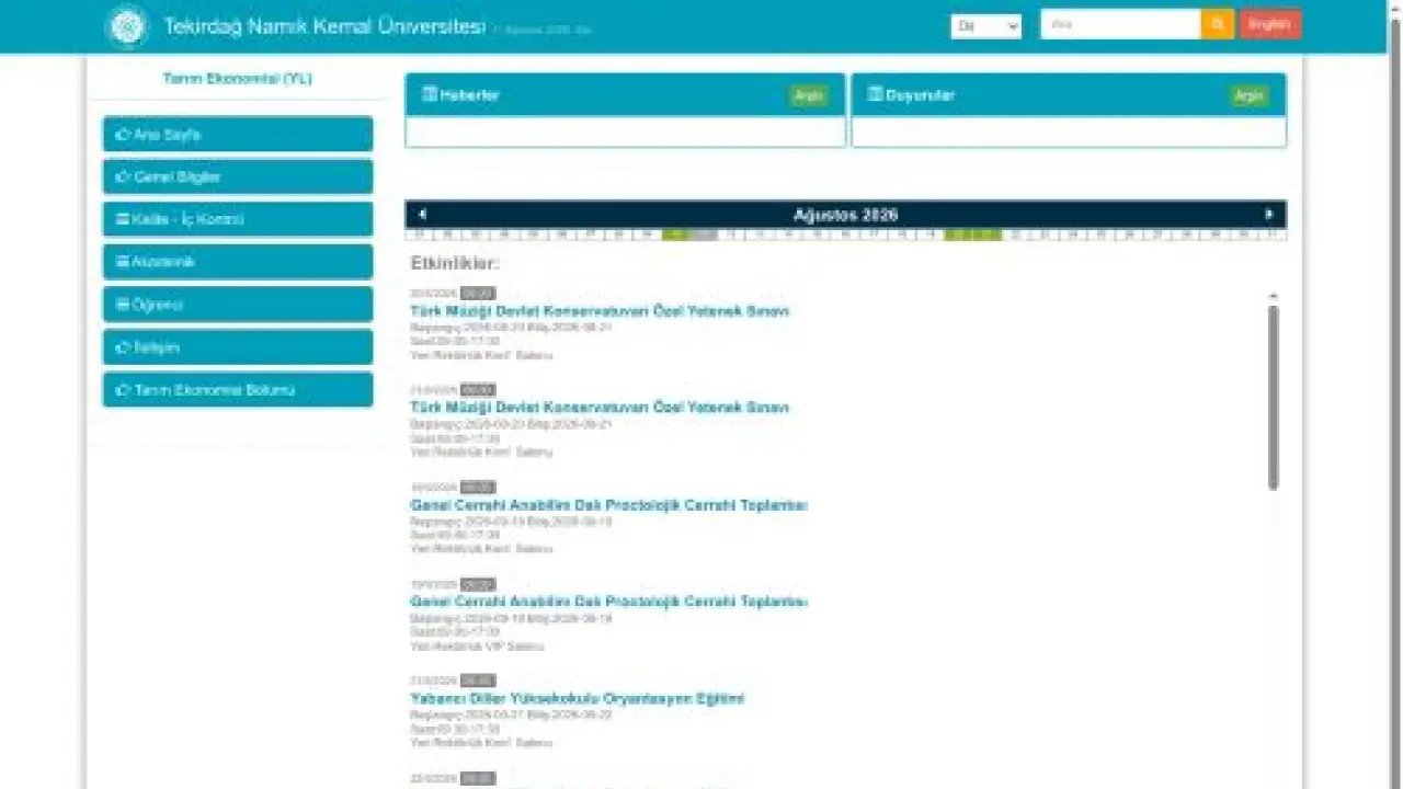 Tarım Ekonomisi (YL)