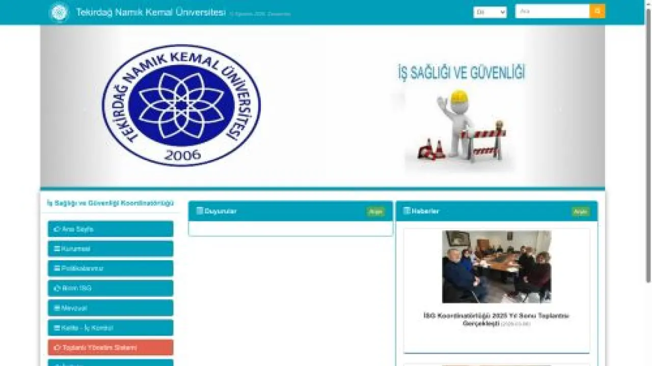 İş Sağlığı ve Güvenliği Koordinatörlüğü