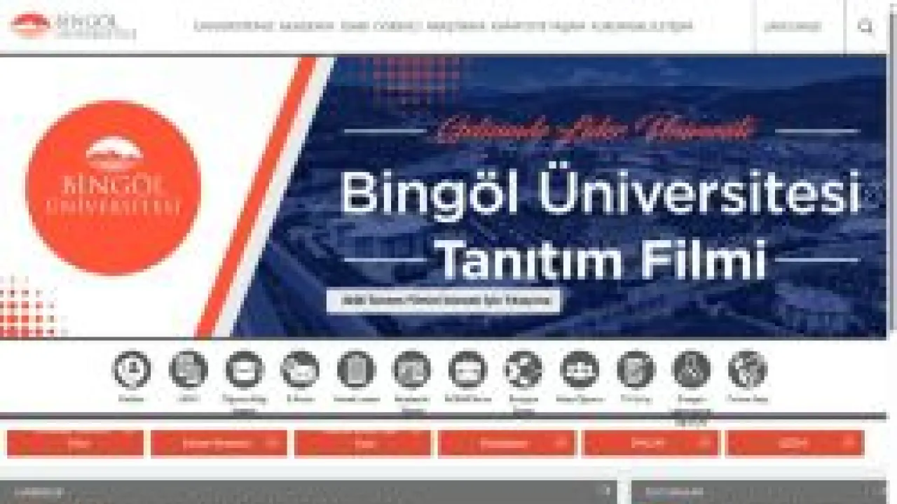 BİNGÖL ÜNİVERSİTESİ