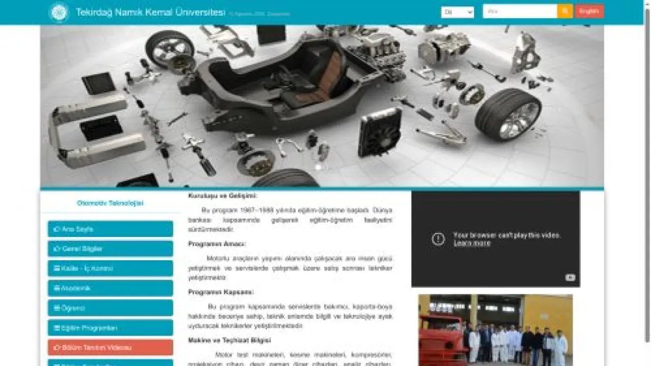 Otomotiv Teknolojisi