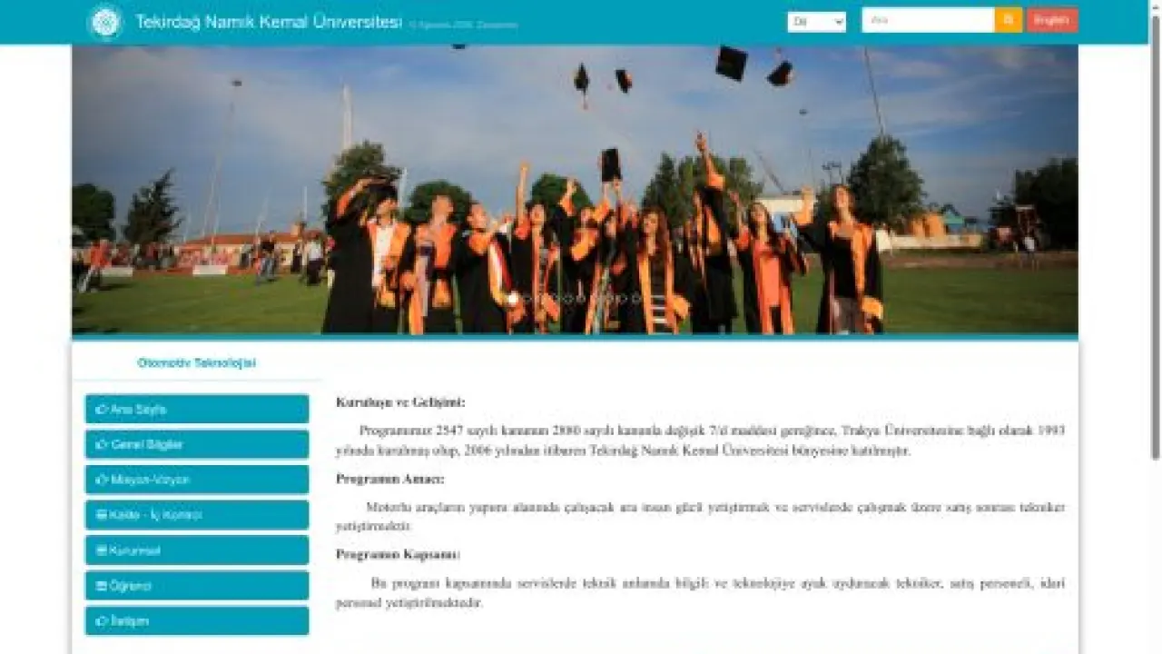Otomotiv Teknolojisi