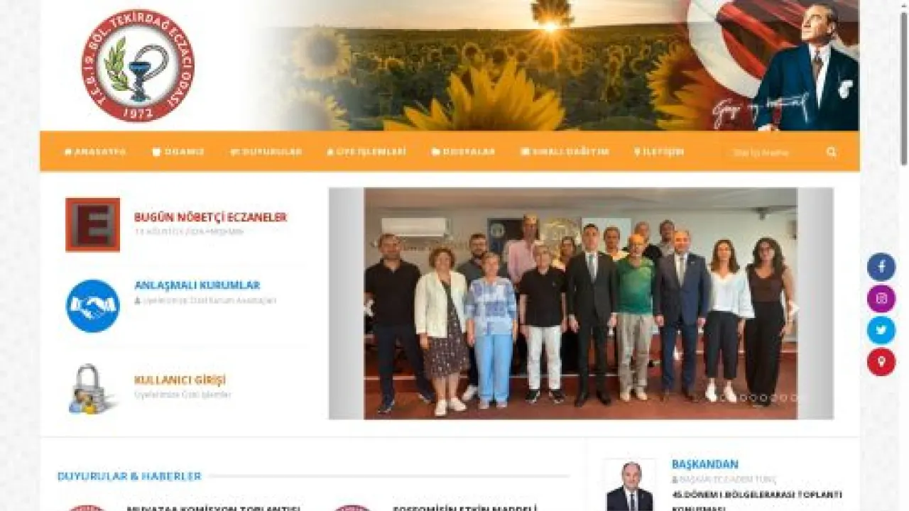 Tekirdağ Eczacı Odası