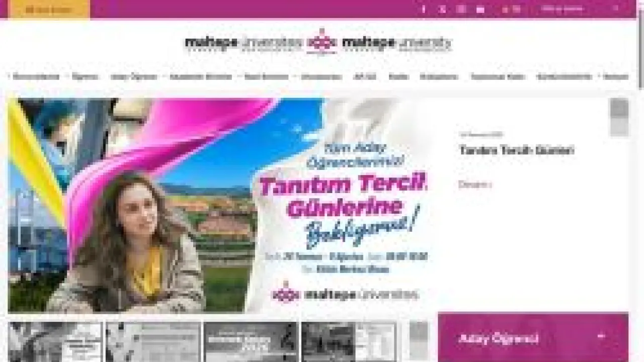 Maltepe Üniversitesi | Ana Sayfa
