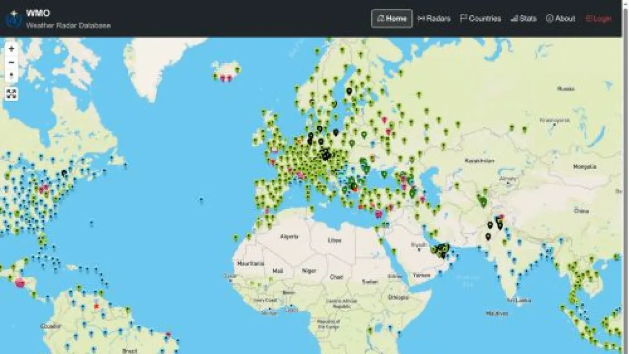 WMO Radar Database