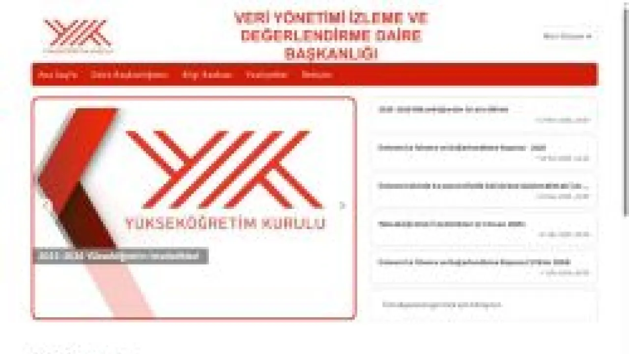 Ana Sayfa | Yükseköğretim Kurulu