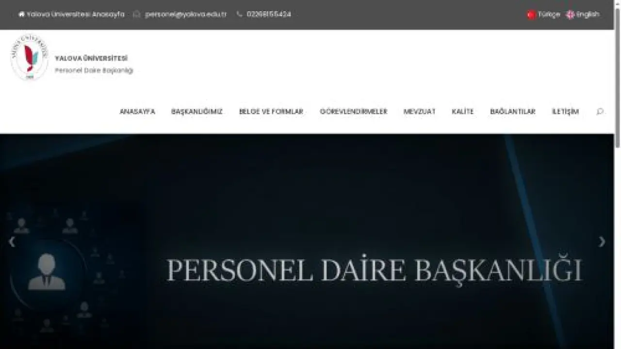 Personel Daire Başkanlığı