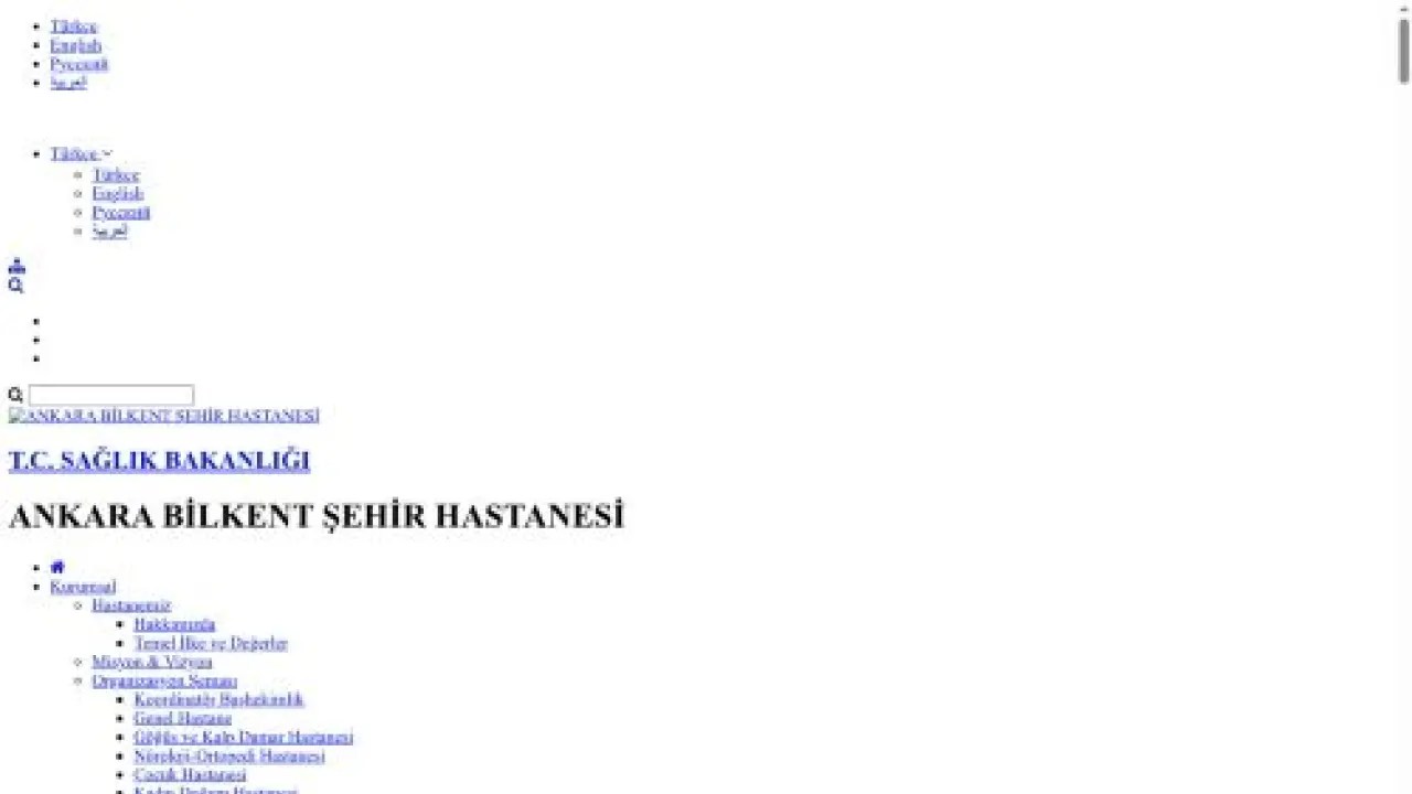 Ortopedi Hastanesi - Nöroloji