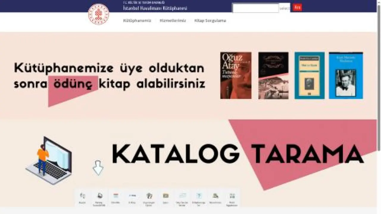 T.C. Kültür ve Turizm Bakanlığı - İstanbul Havalimanı Kütüphanesi