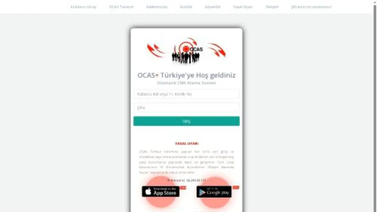 www.ocas.com.tr