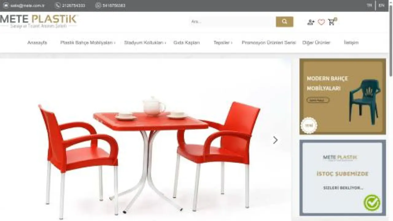 shop.mete.com.tr resmi internet sitesi