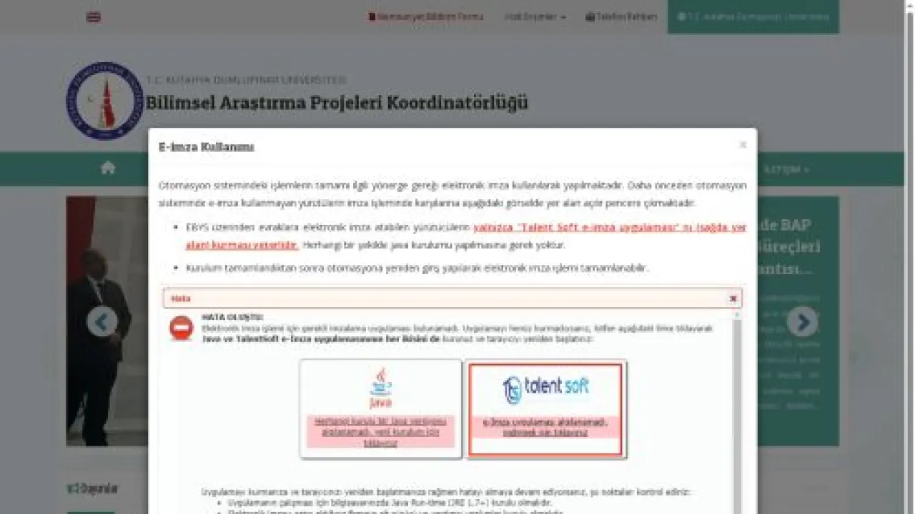 Bilimsel Araştırma Projeleri Koordinatörlüğü