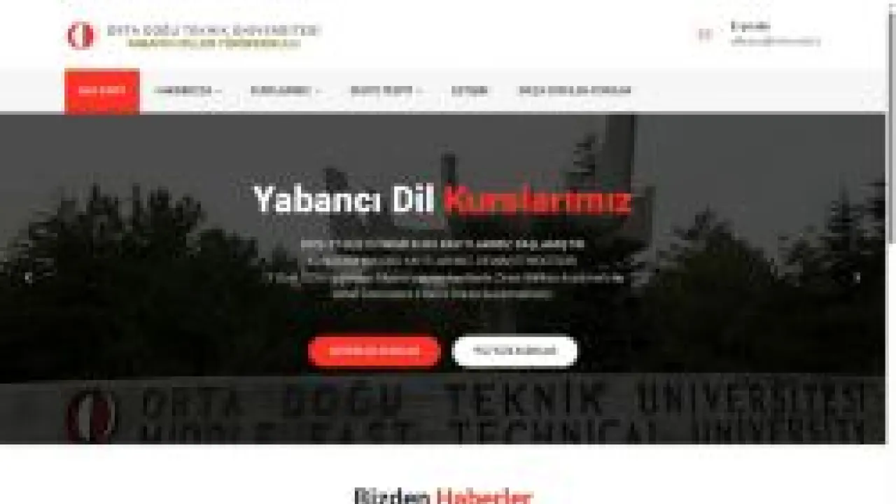 ODTÜ Yabancı Diller Yüksekokulu