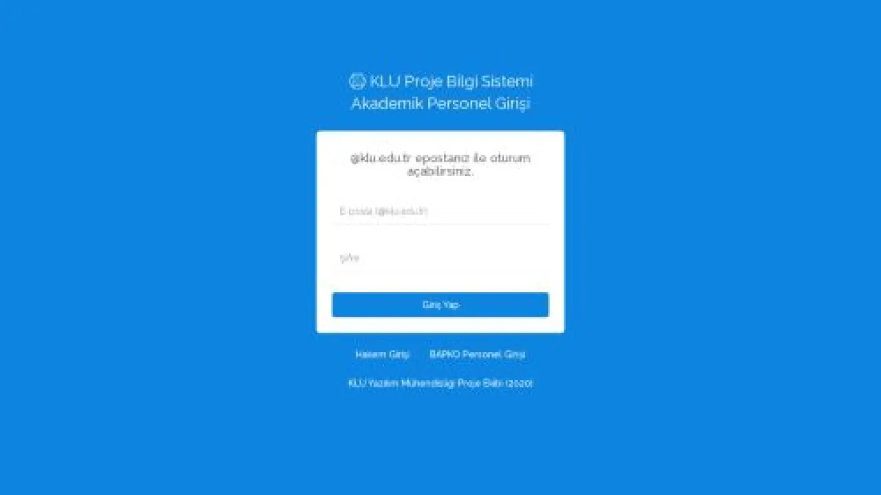 KLU Proje