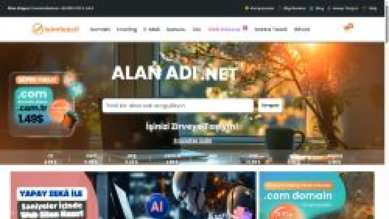 Hosting Firması  | İsimtescil - Türkiye'nin En Büyük Domain