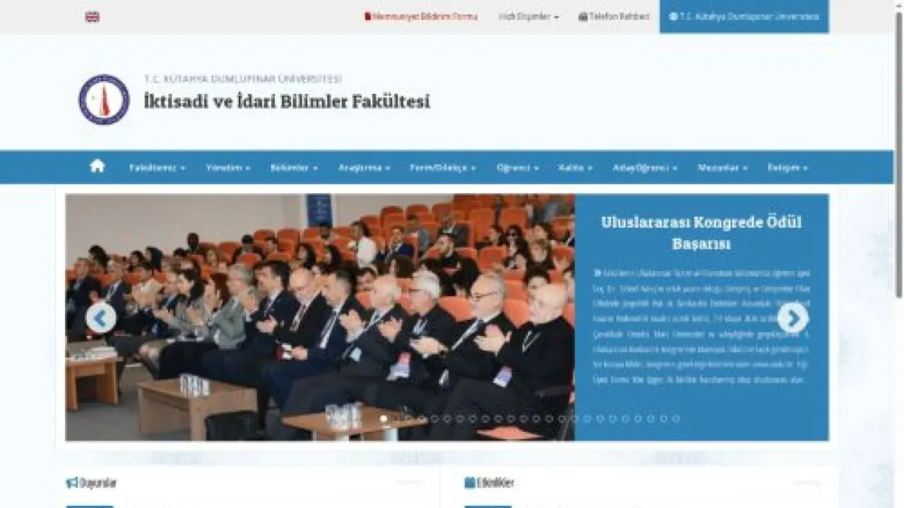 İktisadi ve İdari Bilimler Fakültesi