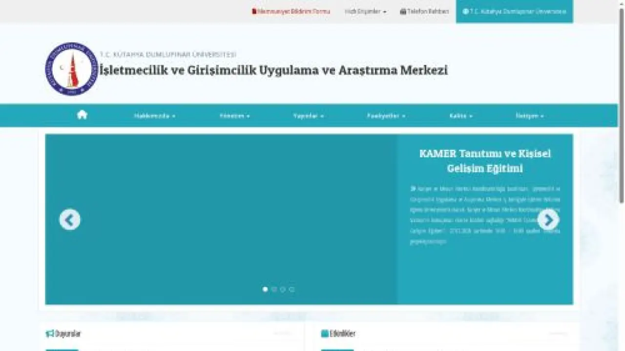 İşletmecilik ve Girişimcilik Uygulama ve Araştırma Merkezi