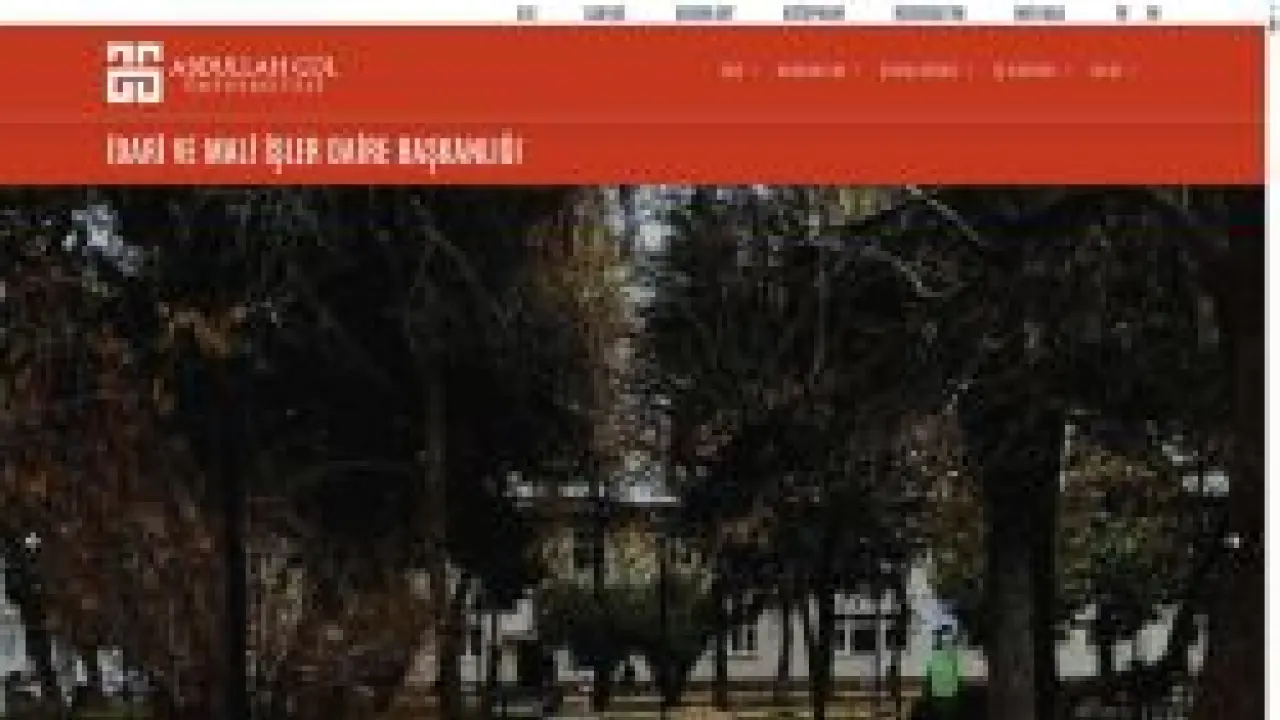 İDARİ ve MALİ İŞLER DAİRE BAŞKANLIĞI