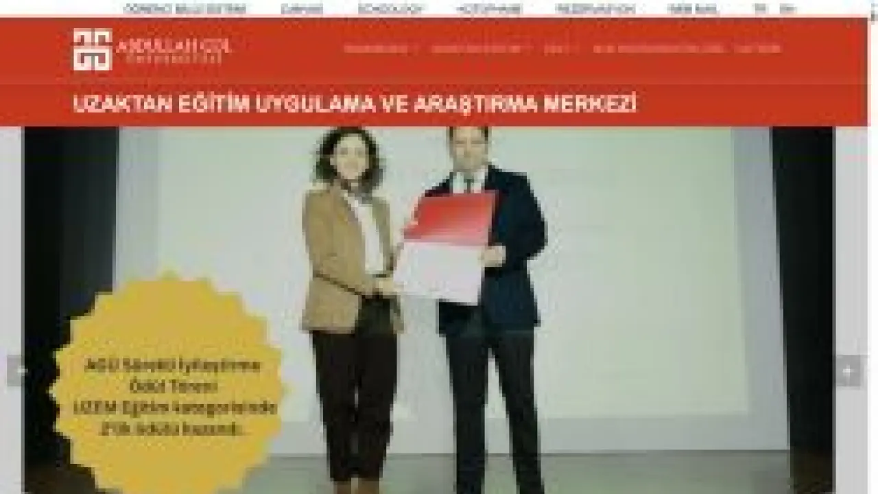 UZAKTAN EĞİTİM UYGULAMA VE ARAŞTIRMA MERKEZİ