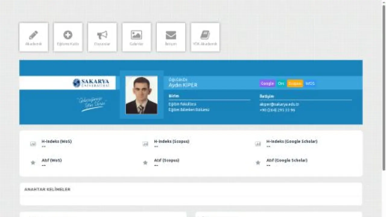 Öğr.Gör.Dr. Aydın KİPER