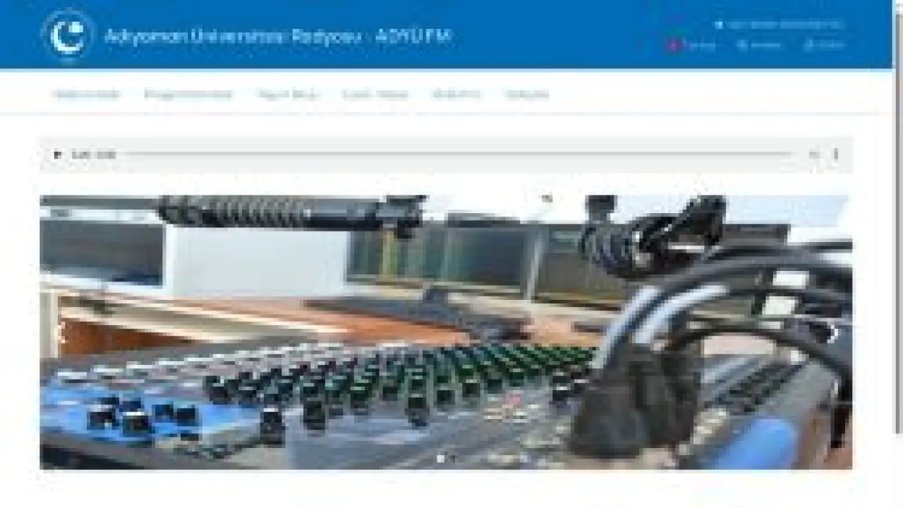 ADYÜ FM | ADYÜ - Adıyaman Üniversitesi Radyosu