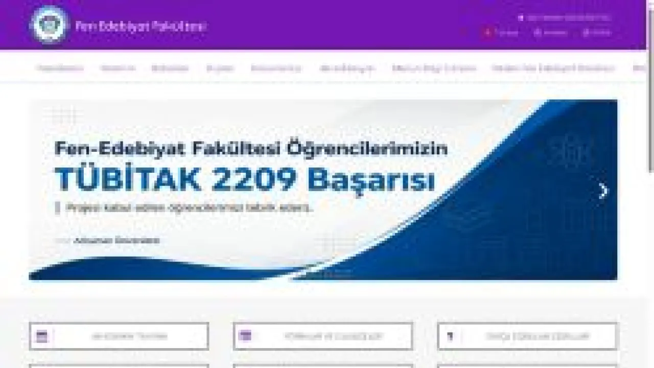 Fen Edebiyat Fakültesi | ADYÜ